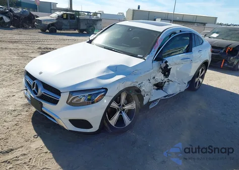 2018 Mercedes-Benz Glc 300 Coupe 4Matic z USA, uszkodzony, nr VIN WDC0J4KBXJF361506